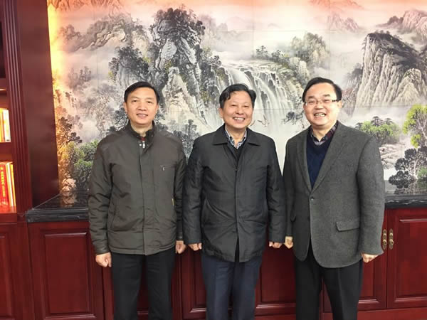 省侨联副主席舒正荣调研来利国际AG旗舰厅光电